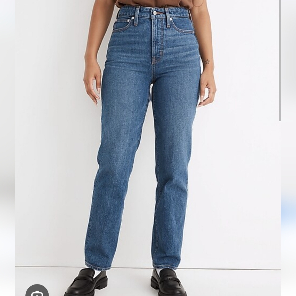 Madewell The Curve Perfect Vintage Jean High Waisted Mid Wash Sz 29